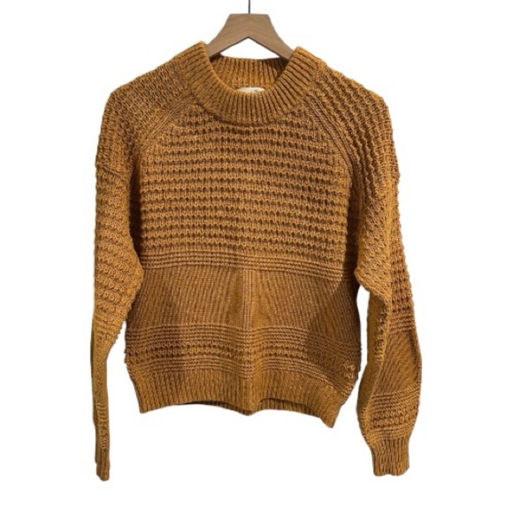 Universal Thread Women's Crewneck Pullover Sweater (Yellow, Medium)